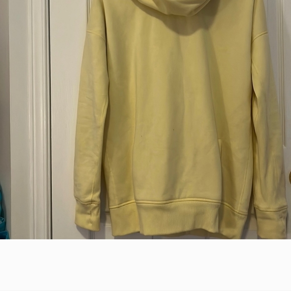 ZYIA Active Oh So Soft Cowl Neck Hoodie Yellow size medium - Picture 5 of 6